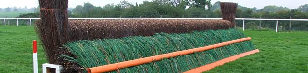 Steeplechase fences by Fraser Bush Industries